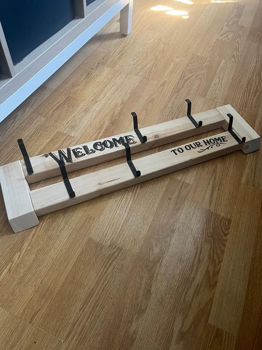  — Handmade coat rack