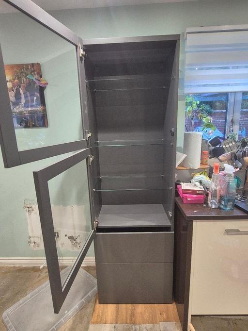  — Ikea Glass Fronted Cabinet