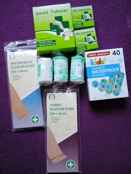  — joblot of first aid items