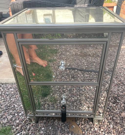  — 2 x next mirror cabinets
