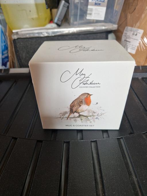  — bn Robin mug and coaster boxed giftset