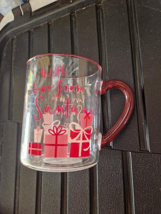 — bn glass xmas mug no postage