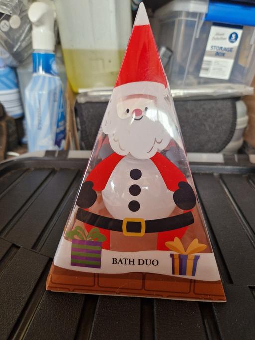  — bn xmas santa bath giftset
