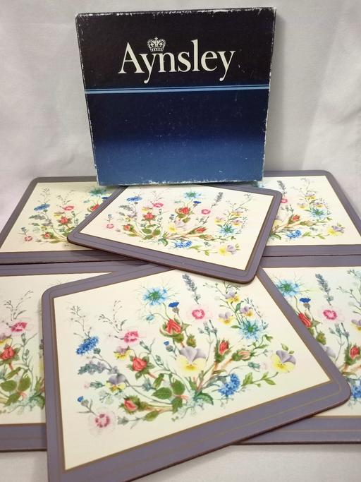  — AYNSLEY WILD TUDOR PLACE MATS X6.