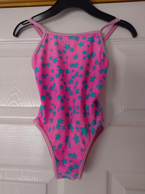  — Girls pink swimsuit size 18-24 months