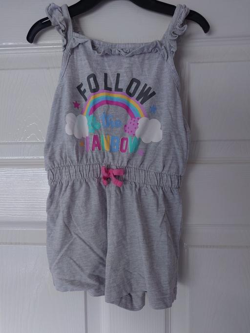  — Girls grey playsuit size 2-3 years