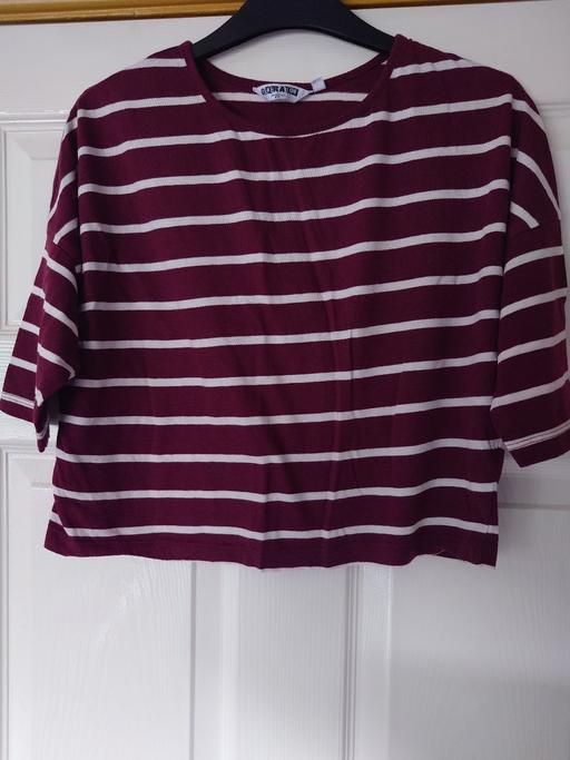  — Girls stripey top size 12-13 years