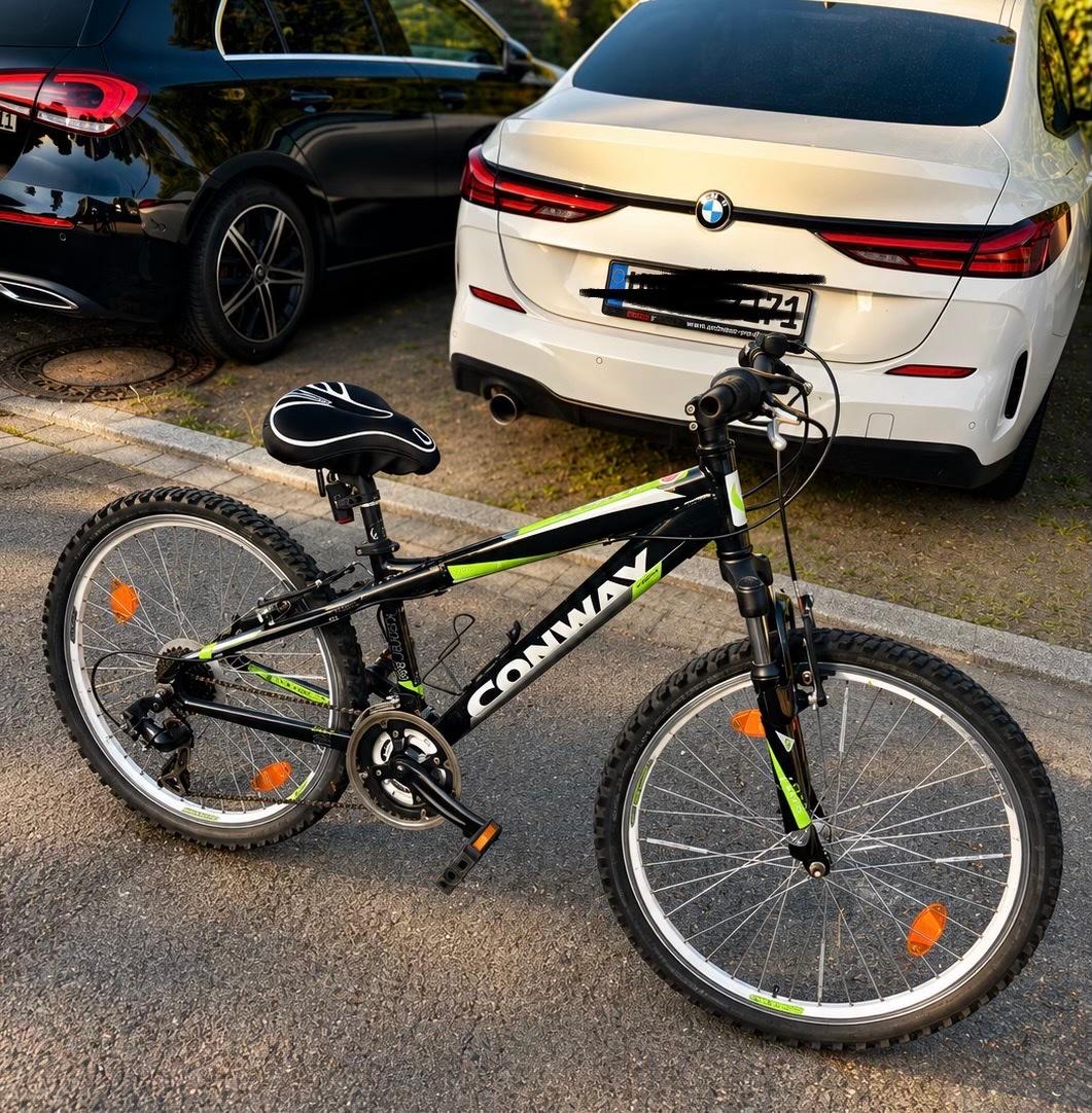 kcp fahrrad 24 zoll Kcolic Mountainbike Klapprad, 21 Gang Gangschaltung, Leichter Aluminiumrahmen, Klapprad, Stoßdämpfendes Fahrrad, Hochbelastbarer Stoßdämpfer A,24inch Sport & Freizeit Federgabel 24, Fahrrad Zubehör boostcf Länge:110 cm