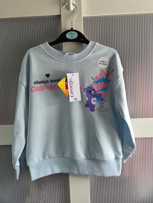  — 🌟NEW🌟 Age 3-4 GEORGE Care Bears sweatshirt