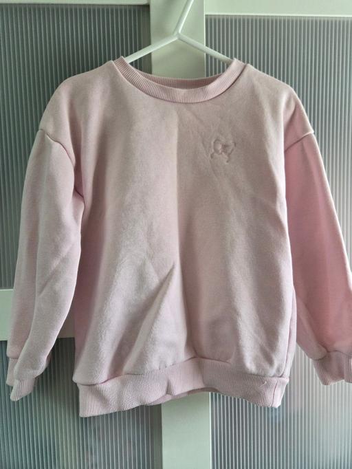  — Age 5-6 MATALAN pale pink sweatshirt