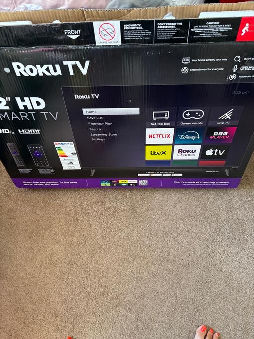  — Television New 32 Inch Screen HD Smart TV