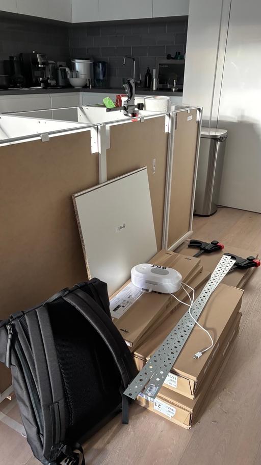  — IKEA Metod cabinets white