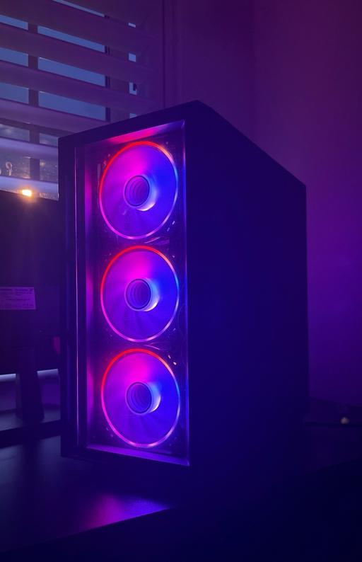  — Gaming PC with KBM and RGB Lighting