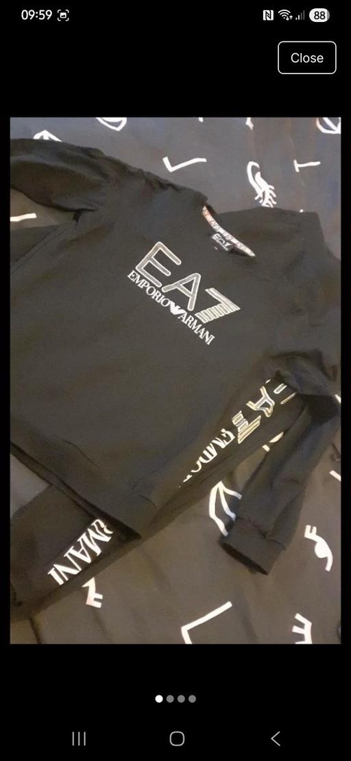 — Boys EA7 Emporio Armani tracksuit