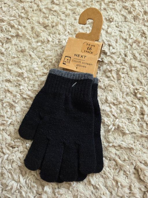  — Age 3-6 NEXT touch screen winter gloves