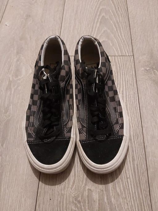  — Vans Old Skool Checkerboard Trainers