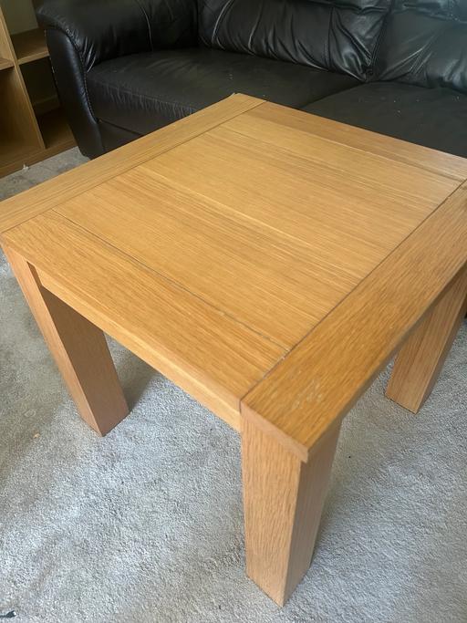  — Oak coffee table