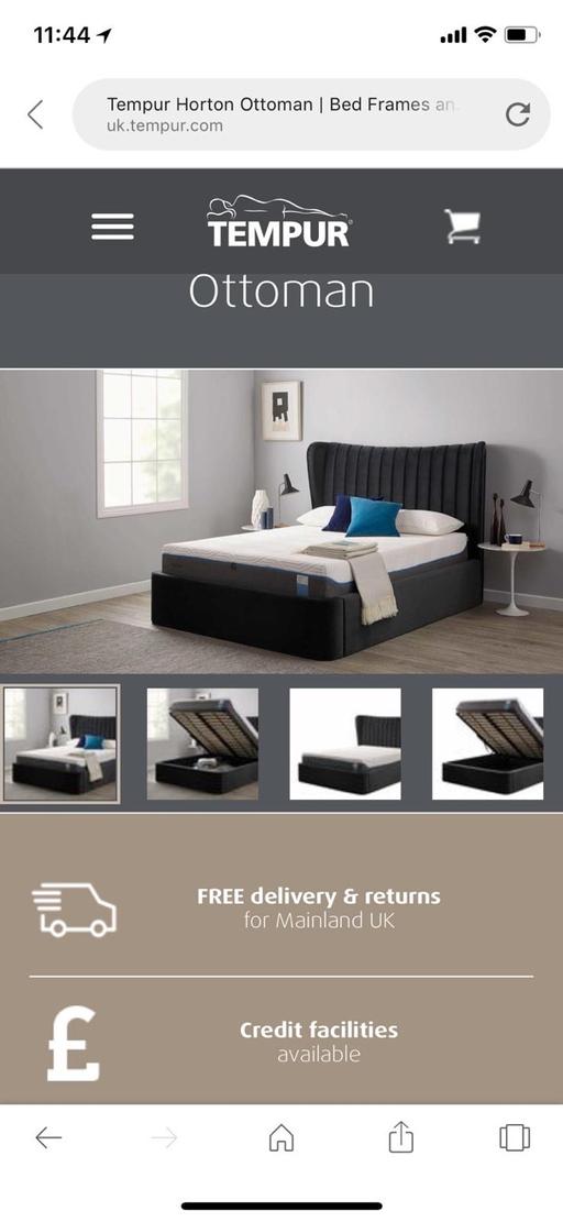  —  Temper Bed frame