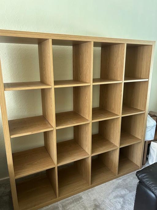  — IKEA bookcase oak coloured