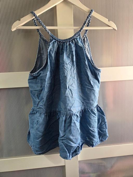  — Size 10 NEXT denim look vest top