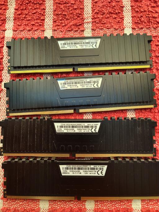  — Corsair Vengenace DDR4 16GB 4x4GB