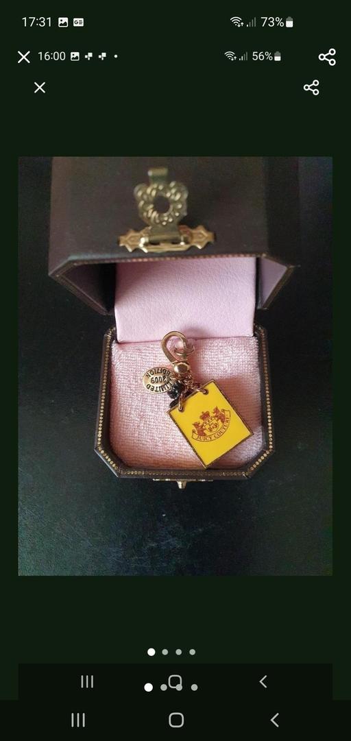  — juicy couture limited edition charm