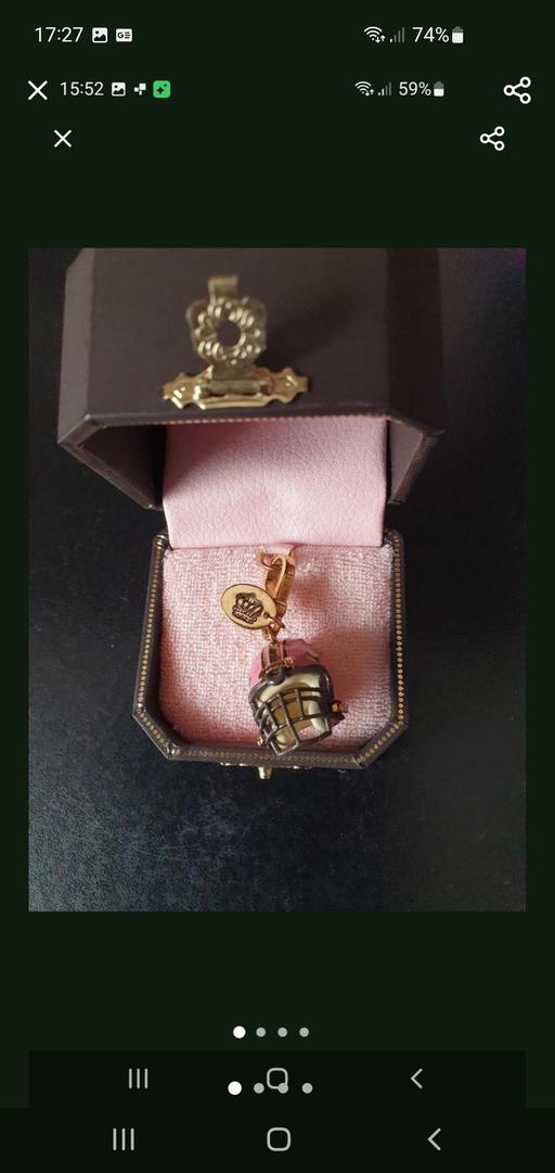  — juicy couture limited edition charm