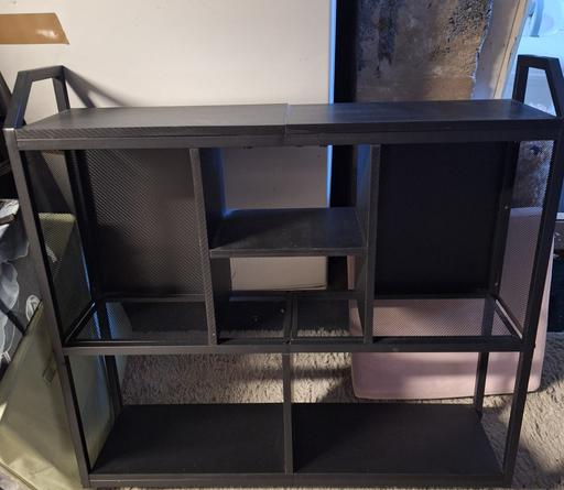  — metal shelving for wall