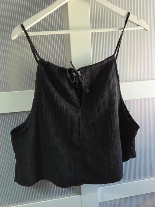  — Size L (12-14) SHEIN black summer top