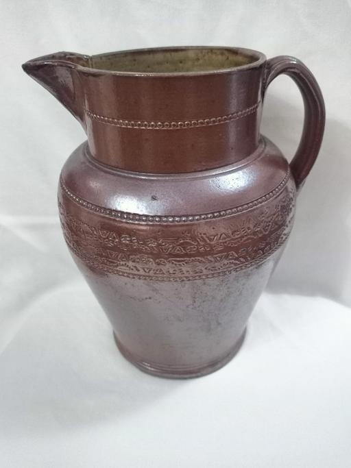  — VICTORIAN LARGE SALT GLAZED STONEWARE ALE JUG