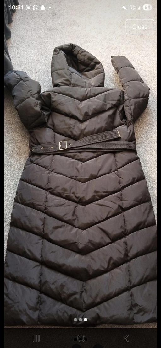  — Cameo rose coat Newlook
