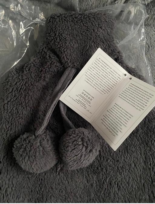  — Teddy fleece hot water bottle