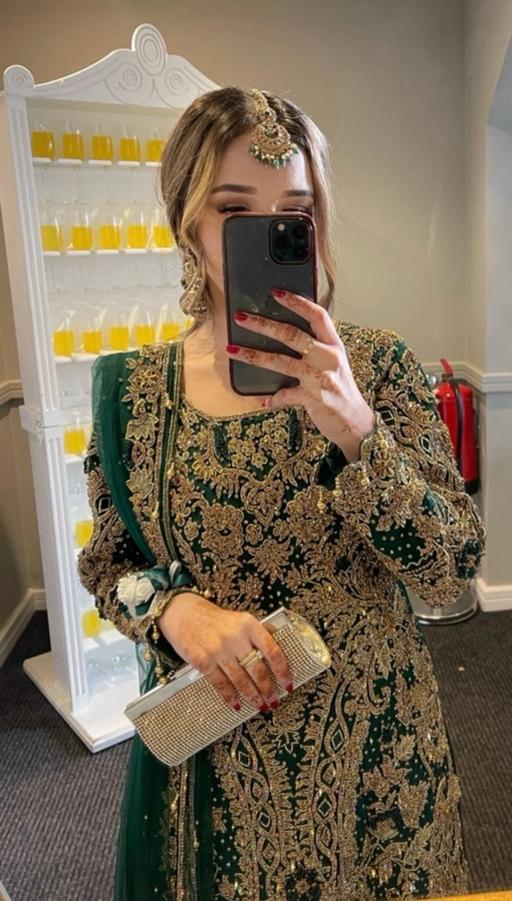  — Embellished Asian Wedding Mehndi outfit