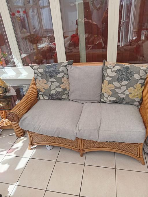  — two seater,one chair and table included