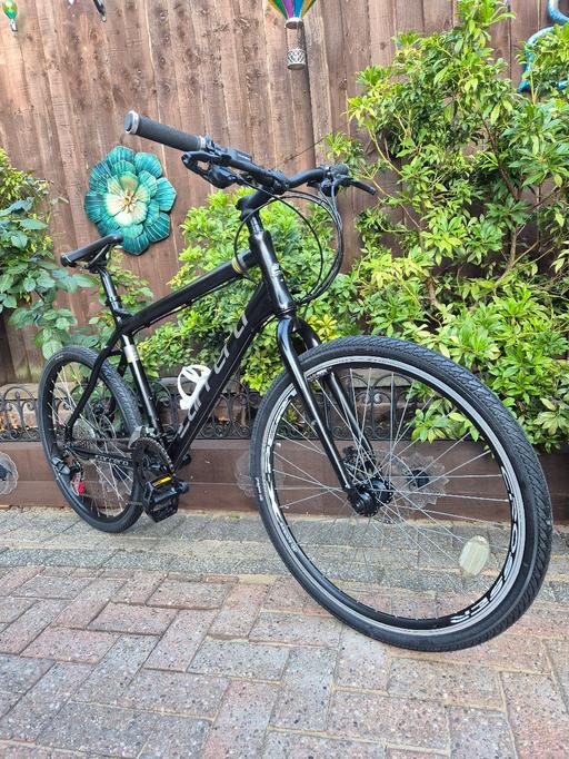  — 24 Spd, CARRERA Hybrid Hydraulic Disc Brakes.