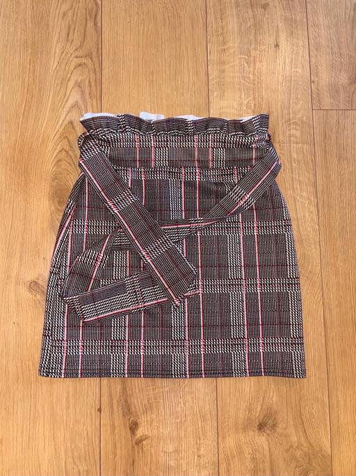  — Plaid Mini Skirt