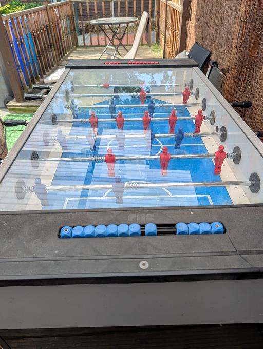  — football table with coin slot