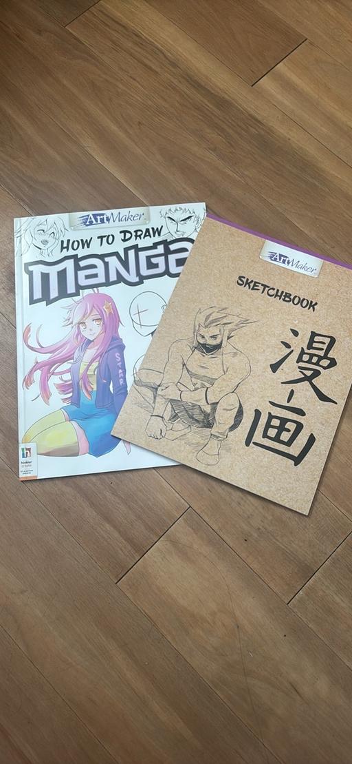  — Manga. How to draw and sketchbook
