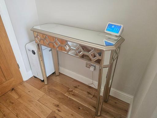  — Glass sideboard and side table