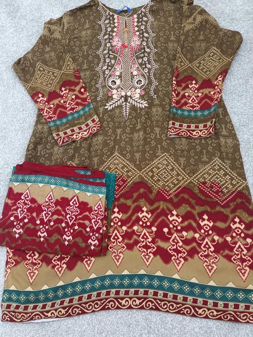  — BRANDNEW  KAMEEZ &SCARF.