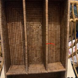 Gabbig Ikea Rattan Truhe grau in 67591 Offstein für 35,00 € zum Verkauf