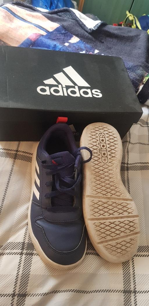  — boys adidas blue trainers uk size 3