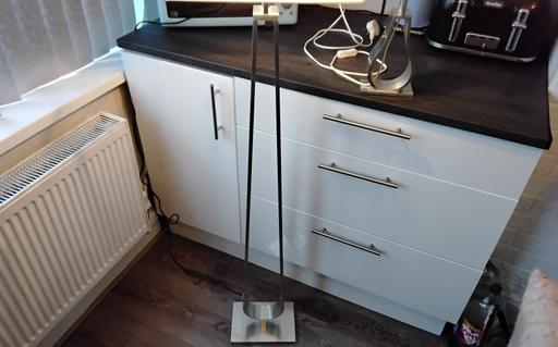  — ikea klabb floor lamp & free klabb table lamp