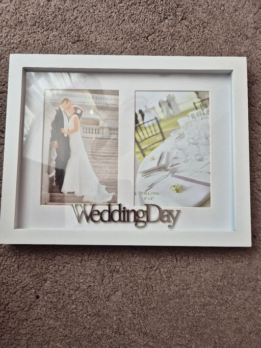  — wedding day picture frame