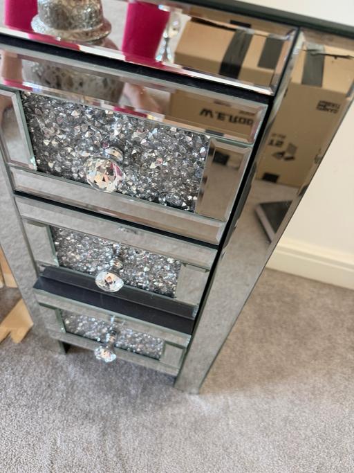  — Glitter Bedroom Bedside Cabinets 
