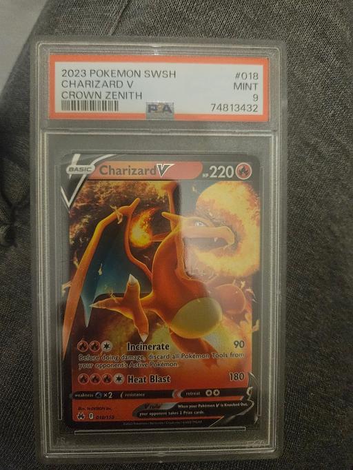  — charizard v crown zenith psa 9