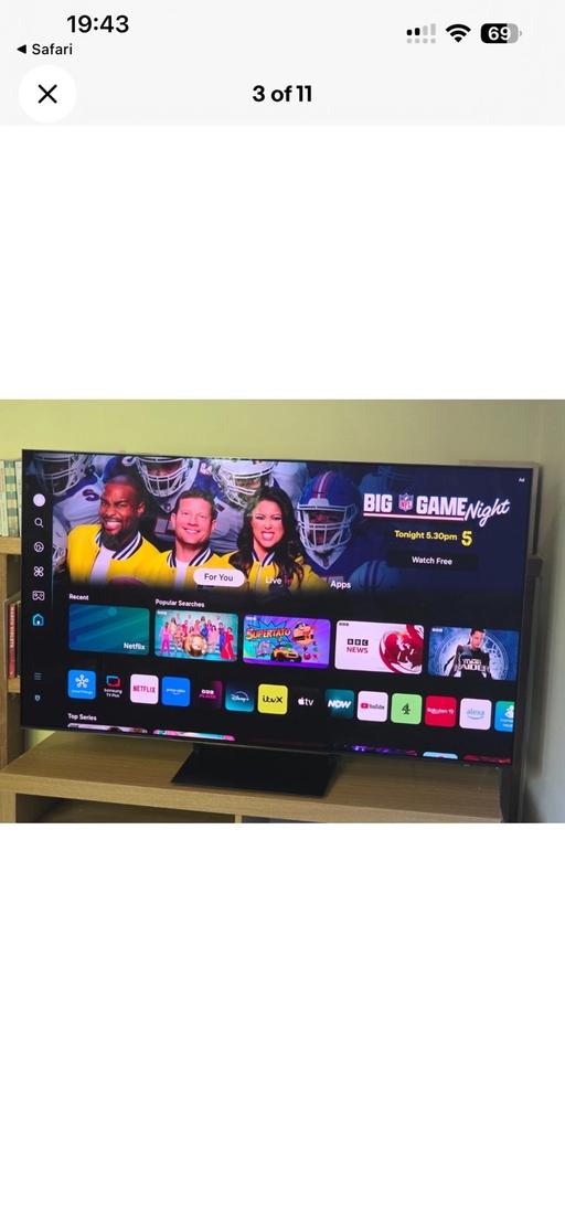  — Samsung 55 inch tv