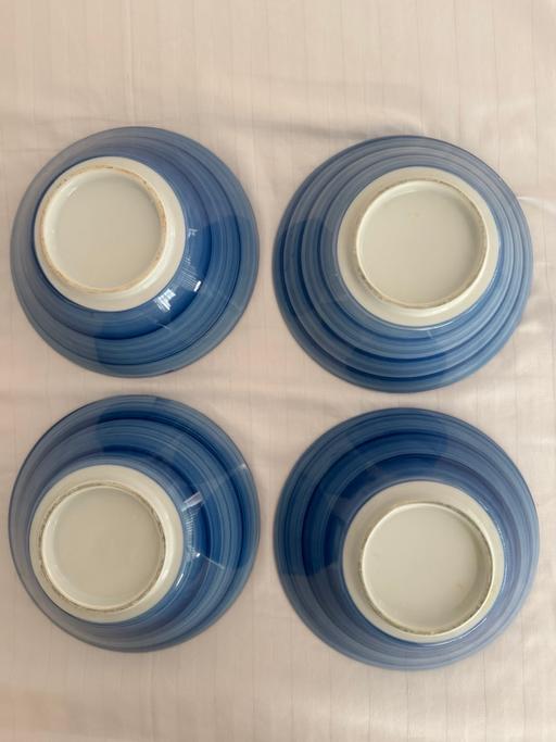  — Bowls - blue and white