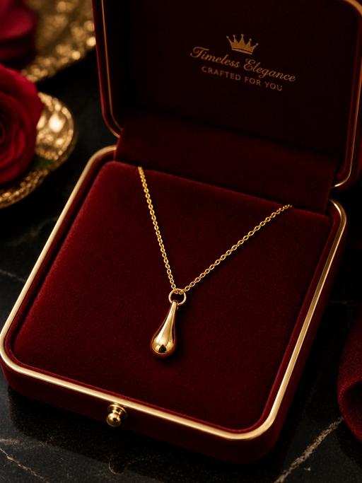  — 4PCS Gold Stainless Steel Jewellery Set