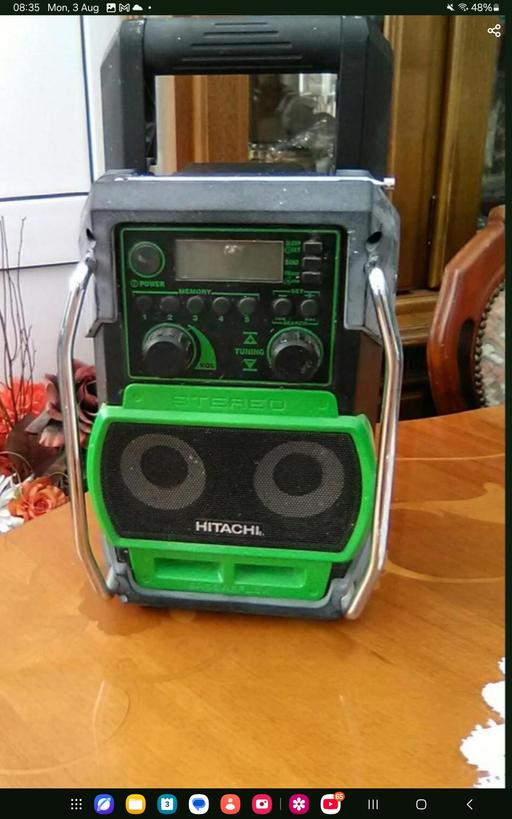  — Hitachi radio